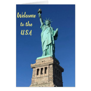 New Citizen Card: Welcome to the USA Liberty