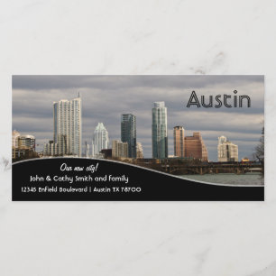 New city! Change of Address Custom Photo Cards