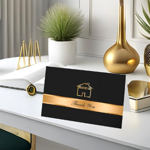 New Classy Real Estate Thank You Cards