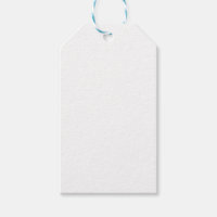 New Colour Custom TextLogo Gift Tags