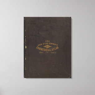 New commercial atlas, United States Canvas Print