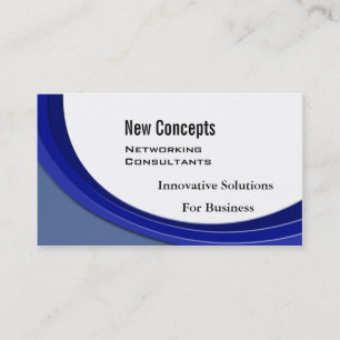 New Concepts, IT Consultants Business Card