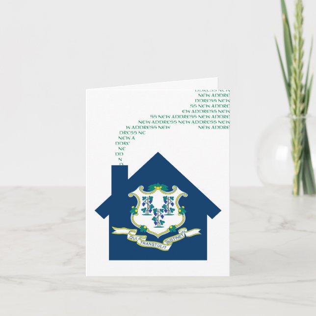 new connecticut address holiday card (Front)