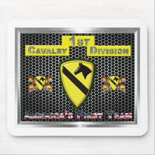 New Cool Redesigned 1st Cavalry Division Mouse Pad
