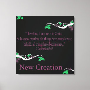 New Creation Canvas Print