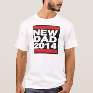 New Dad 2014 Red T-Shirt