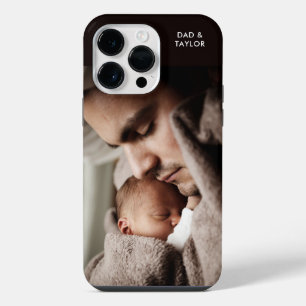 New Dad And New Baby Photo iPhone 14 Pro Max Case