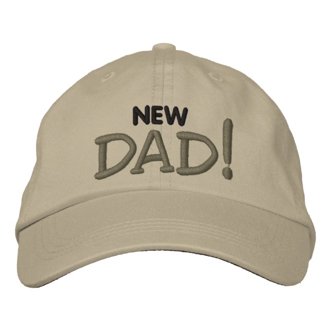 New DAD! Embroidered Hat (Front)
