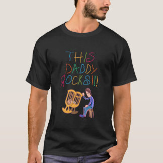 New Dad Father s Day Crib Design T-Shirt