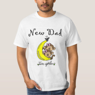 New Dad of Twin Girls Tshirts and Gifts
