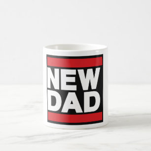 New Dad Red Coffee Mug