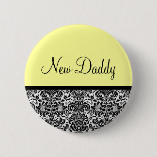 New Daddy 6 Cm Round Badge