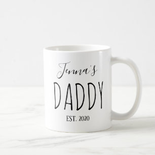 New Daddy Gift, Father's Day Gift, Custom Daddy Coffee Mug