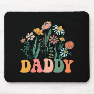 New Daddy Wildflower First Birthday & Baby Sho Mouse Pad
