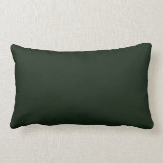 New Dark Olive Green Lumbar Throw Pillow Gift