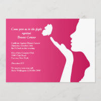 New Day Breast Cancer Fundraising Invitation