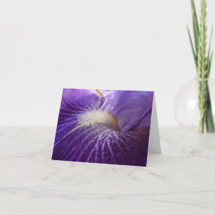 New Day Garden Notecard- Iris 'Daughter Of Stars' Card