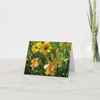 New Day Gardens Notecard- Daylily 'Zella Virginia' Card