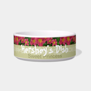 New Day Gardens Pet Dish- Daylily PM Hershey's Bowl