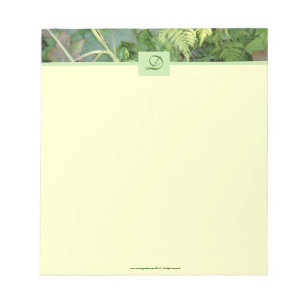 New Day Gardens Stationary-Woodland Leaves Notepad