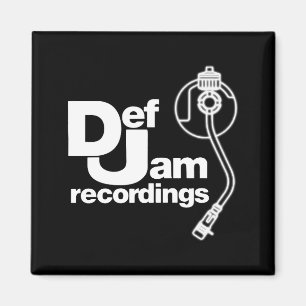 New Def Jam Recordings Logo Clic Rap Hip Hop Me Magnet