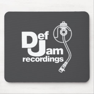 New Def Jam Recordings Logo Clic Rap Hip Hop Me Mouse Pad