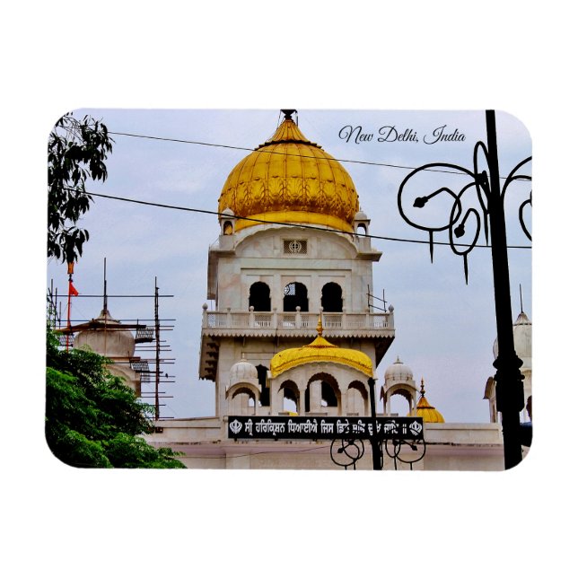 New Delhi, India Magnet (Horizontal)