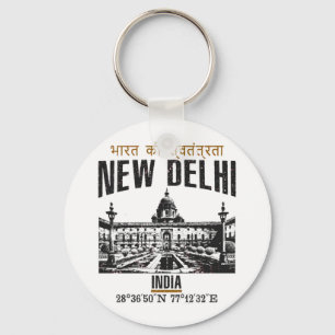 New Delhi Key Ring