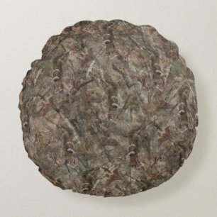 New design camouflage for the hunter High-Top snea Round Cushion