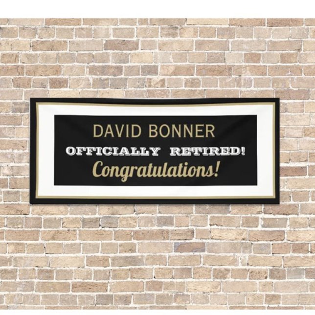 New design!Happy retirement banner (Creator Uploaded)