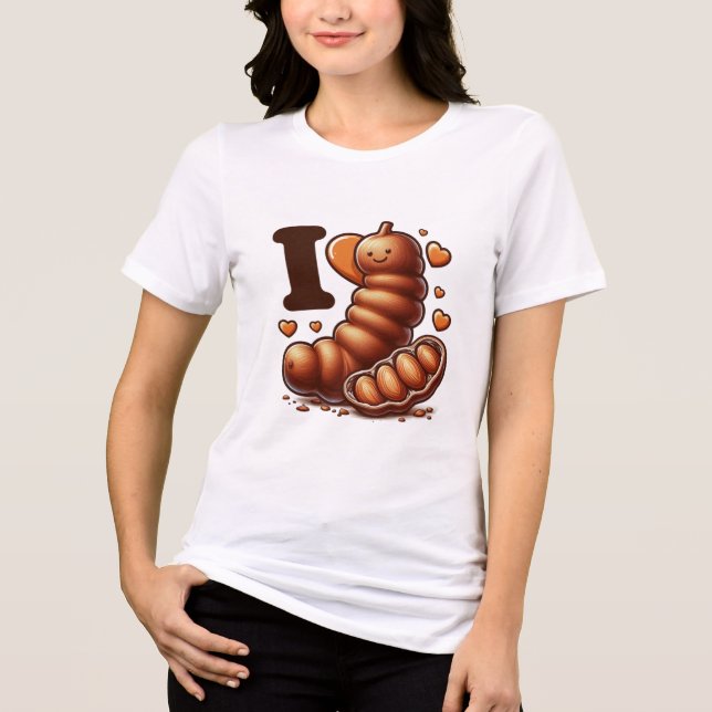 New design T-shirt women fashion  Tri-Blend Shirt (Front)