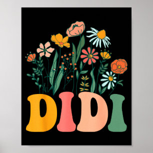 New Didi Wildflower First Birthday &amp; Baby Show Poster