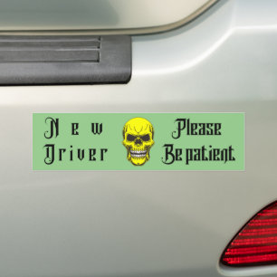 New Driver Bumper Sticker