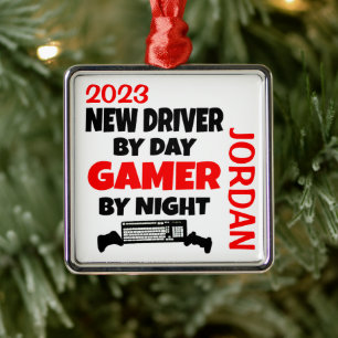 New Driver Gamer Metal Tree Decoration