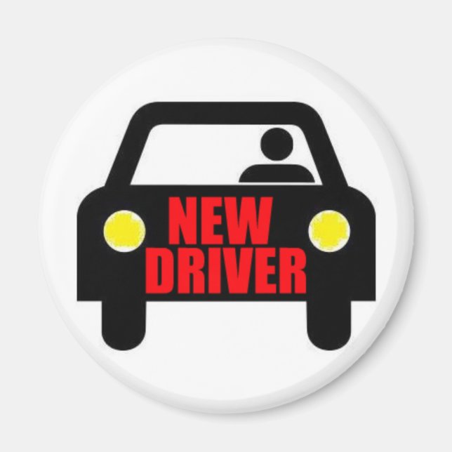New Driver Magnet (Front)