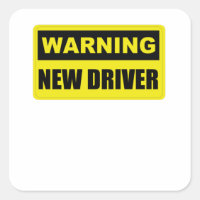 New Driver Warning - Funny Warning Bumper