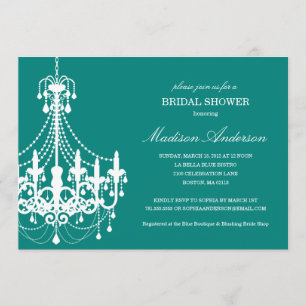 NEW ELEGANCE BRIDAL SHOWER INVITATION