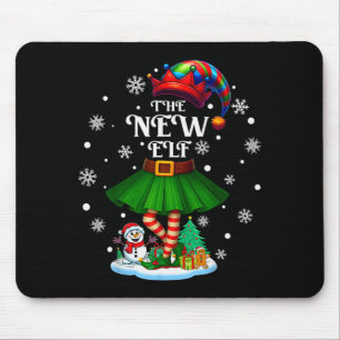 New Elf Squad Xmas Women Girls Mom Christmas Famil Mouse Pad