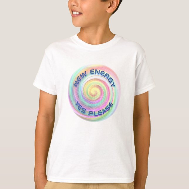 NEW ENERGY - YES PLEASE T-Shirt (Front)