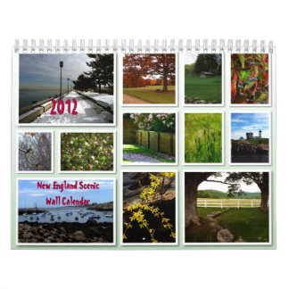 New England 2012 Scenic Wall Calendar