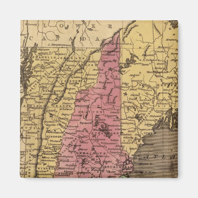 New England 4 Magnet (Front)