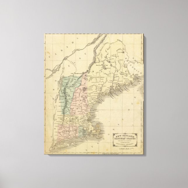 New England 5 Canvas Print (Front)