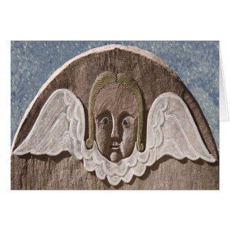 New England Angel Card (Blue)