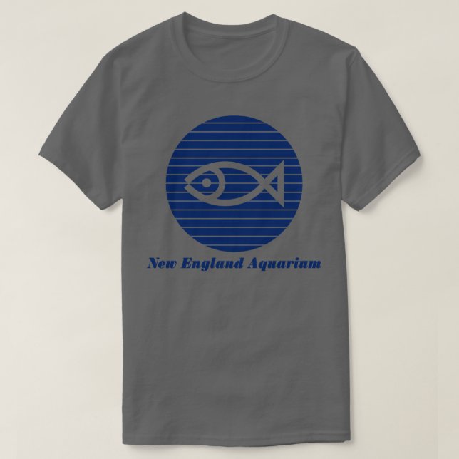 New England Aquarium Light T-Shirt (Design Front)