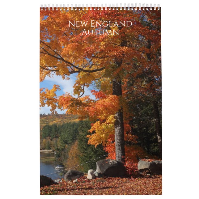 New England Autumn Calendar (Cover)