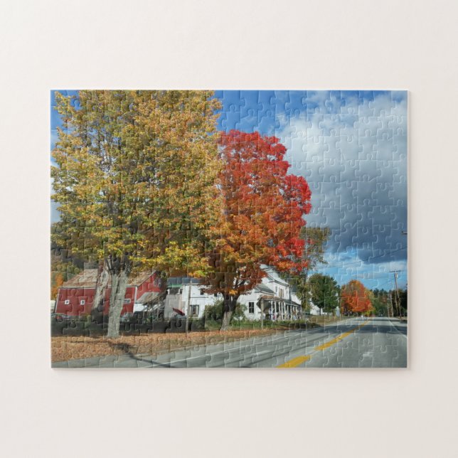 New England Autumn Jigsaw Puzzle (Horizontal)