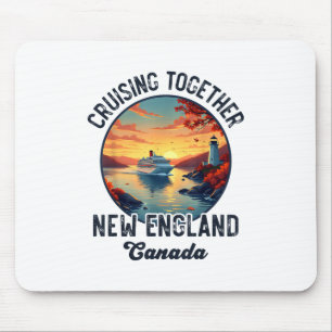 New England Canada Cruise, Cruising Together Fall Mouse Pad
