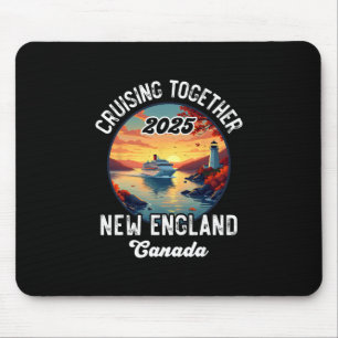 New England Canada Cruise Mouse Pad