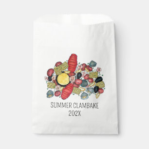 New England Clambake Lobster Boil Block Party Favour Bags