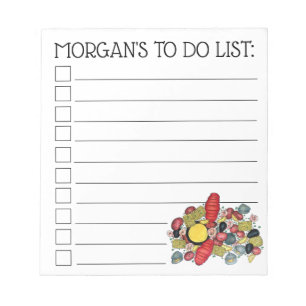 New England Clambake Seafood Restaurant Fishmarket Notepad